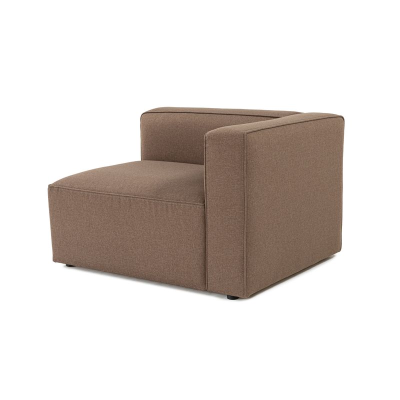 Casa si Gradina - Mobilier - Canapele si coltare - Canapele - Canapea 1 loc, Atelier Del Sofa, material textil, maro, 110x90x69 cm - Infinity.ro