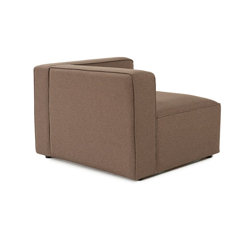 Casa si Gradina - Mobilier - Canapele si coltare - Canapele - Canapea 1 loc, Atelier Del Sofa, material textil, maro, 110x90x69 cm - Infinity.ro
