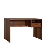 Casa si Gradina - Mobilier - Mese si birouri - Birouri - Birou de studiu, Hanah Home, panou de particule melaminat, nuc, 120x60x75 cm - Infinity.ro