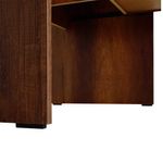 Casa si Gradina - Mobilier - Mese si birouri - Birouri - Birou de studiu, Hanah Home, panou de particule melaminat, nuc, 120x60x75 cm - Infinity.ro