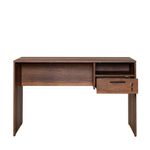 Casa si Gradina - Mobilier - Mese si birouri - Birouri - Birou de studiu, Hanah Home, panou de particule melaminat, nuc, 120x60x75 cm - Infinity.ro