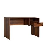 Casa si Gradina - Mobilier - Mese si birouri - Birouri - Birou de studiu, Hanah Home, panou de particule melaminat, nuc, 120x60x75 cm - Infinity.ro