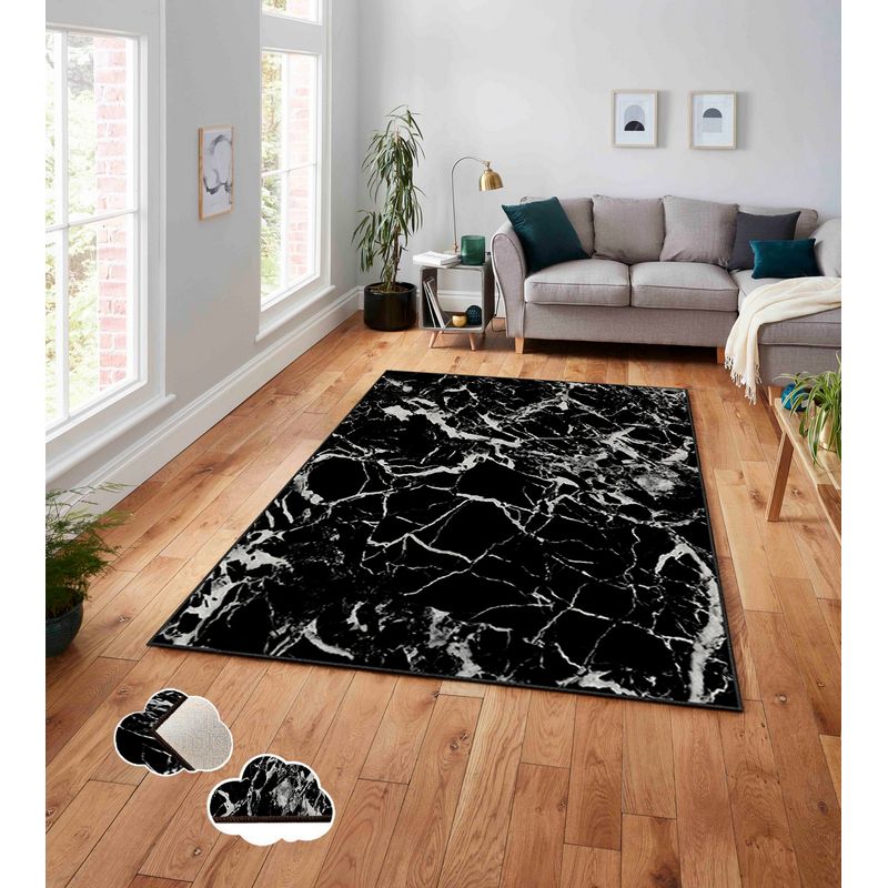 Casa si Gradina - Textile si covoare - Covoare - Covoare casa - Covor, Conceptum Hypnose, multicolor, 160x230 cm, 100% poliester, antiderapant, 288NGR2106 - Infinity.ro