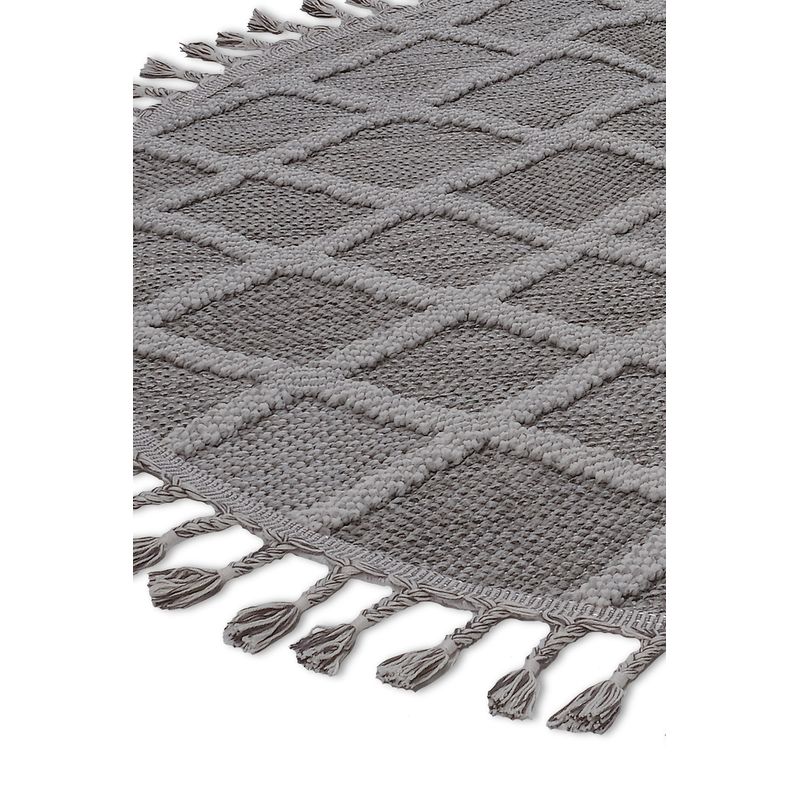 Casa si Gradina - Textile si covoare - Covoare - Covoare casa - Covor rotund, Conceptum Hypnose, gri, 120 cm, 100% polipropilen, 614CCL1741 - Infinity.ro