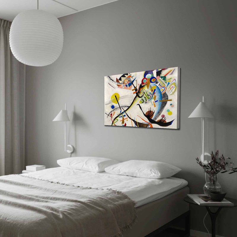 Casa si Gradina - Decoratiuni - Tablouri - Tablou canvas decorativ, Wallxpert, multicolor, panza piele de caprioara, rama lemn, 70x100 cm - Infinity.ro