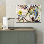 Casa si Gradina - Decoratiuni - Tablouri - Tablou canvas decorativ, Wallxpert, multicolor, panza piele de caprioara, rama lemn, 70x100 cm - Infinity.ro
