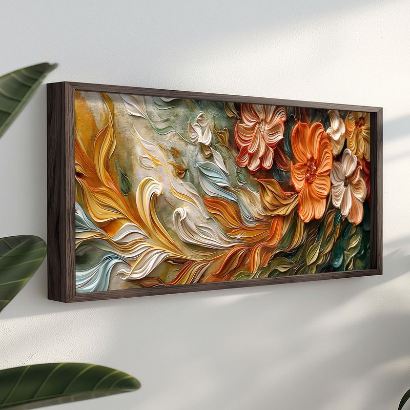 Casa si Gradina - Decoratiuni - Tablouri - Tablou decorativ inramat, Wallxpert, mdf, multicolor, 120x40x3.5 cm, 856EVL1555 - Infinity.ro