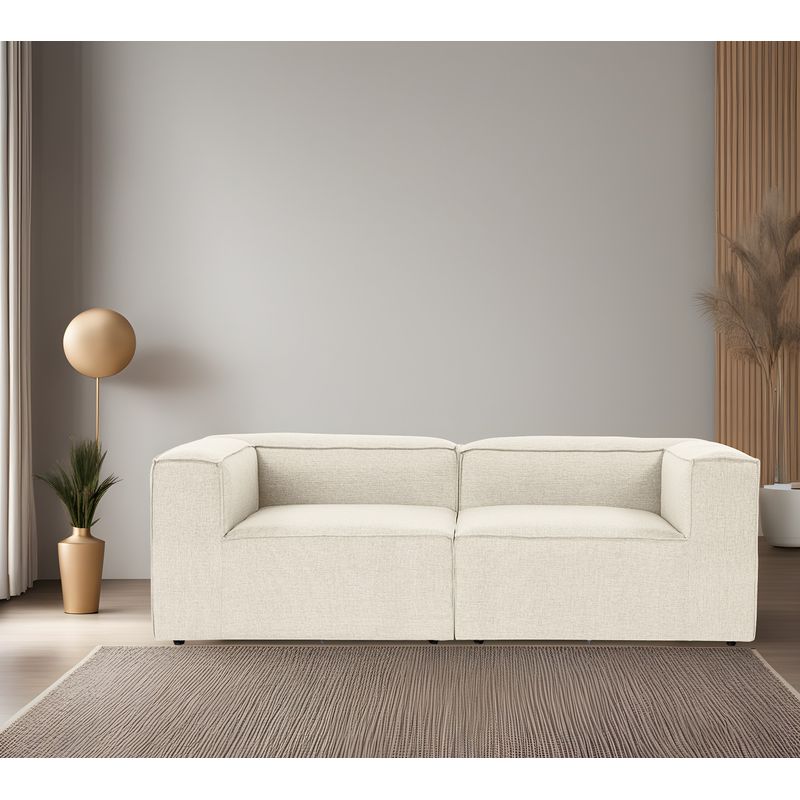 Casa si Gradina - Mobilier - Canapele si coltare - Canapele - Canapea 2 locuri, Atelier Del Sofa, in, ecru, 214x105x66 cm - Infinity.ro