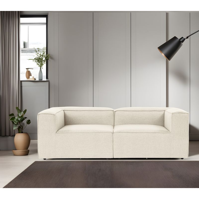 Casa si Gradina - Mobilier - Canapele si coltare - Canapele - Canapea 2 locuri, Atelier Del Sofa, in, ecru, 214x105x66 cm - Infinity.ro