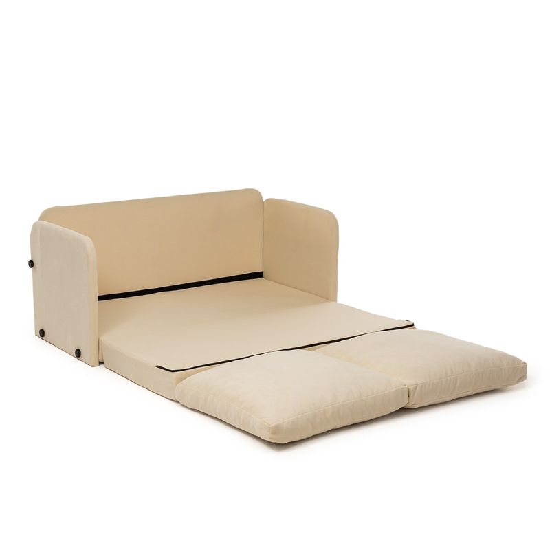 Casa si Gradina - Mobilier - Canapele si coltare - Canapele - Canapea extensibila, Atelier Del Sofa, textil, crem, 200x140 cm - Infinity.ro