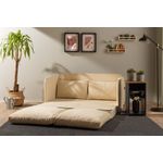 Casa si Gradina - Mobilier - Canapele si coltare - Canapele - Canapea extensibila, Atelier Del Sofa, textil, crem, 200x140 cm - Infinity.ro