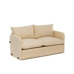 Casa si Gradina - Mobilier - Canapele si coltare - Canapele - Canapea extensibila, Atelier Del Sofa, textil, crem, 200x140 cm - Infinity.ro