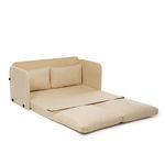 Casa si Gradina - Mobilier - Canapele si coltare - Canapele - Canapea extensibila, Atelier Del Sofa, textil, crem, 200x140 cm - Infinity.ro