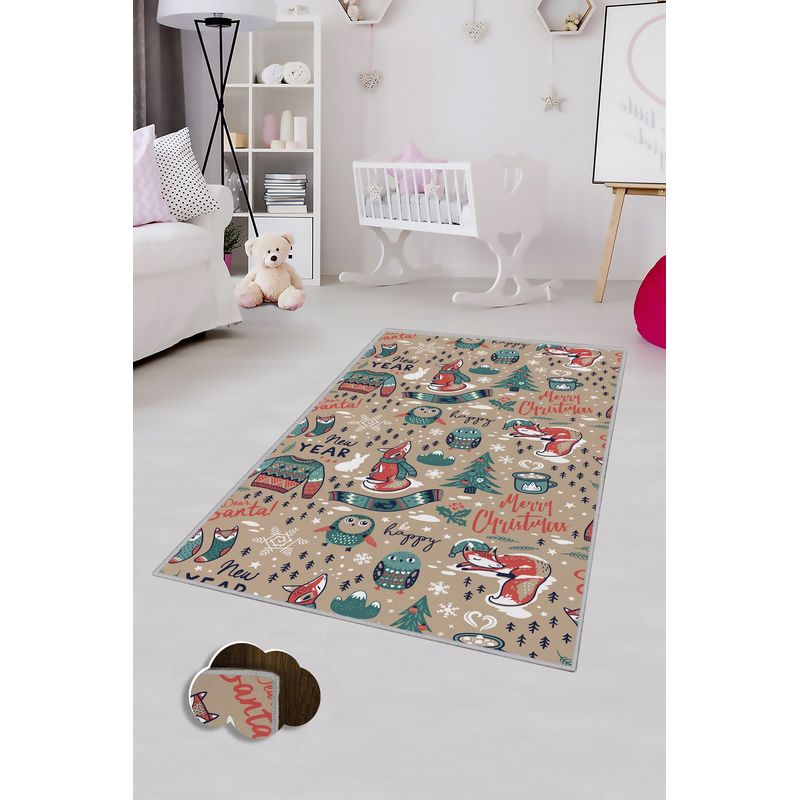 Casa si Gradina - Textile si covoare - Covoare - Covorase intrare - Covoras de hol, Conceptum Hypnose, multicolor, 80x200 cm, 100% poliester, antiderapant, 571HFT2169 - Infinity.ro