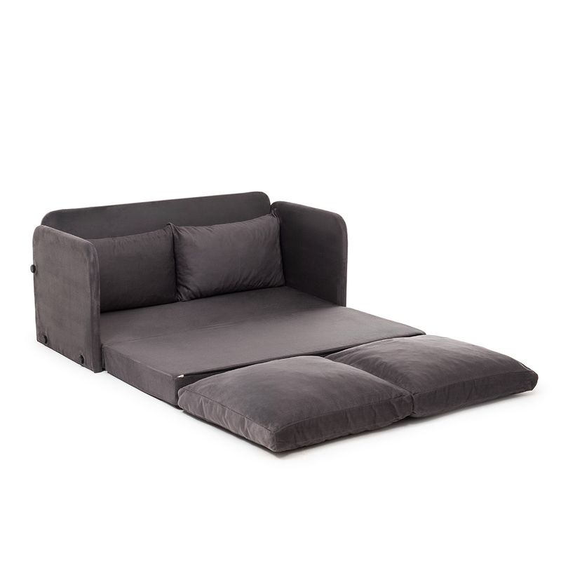 Casa si Gradina - Mobilier - Canapele si coltare - Canapele - Canapea extensibila, Atelier Del Sofa, textil, gri, 148x70x66 cm - Infinity.ro