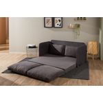 Casa si Gradina - Mobilier - Canapele si coltare - Canapele - Canapea extensibila, Atelier Del Sofa, textil, gri, 148x70x66 cm - Infinity.ro