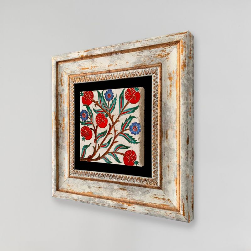 Casa si Gradina - Decoratiuni - Tablouri - Tablou decorativ inramat, Wallxpert, piatra, multicolor, 20x20 cm - Infinity.ro