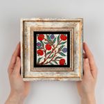 Casa si Gradina - Decoratiuni - Tablouri - Tablou decorativ inramat, Wallxpert, piatra, multicolor, 20x20 cm - Infinity.ro