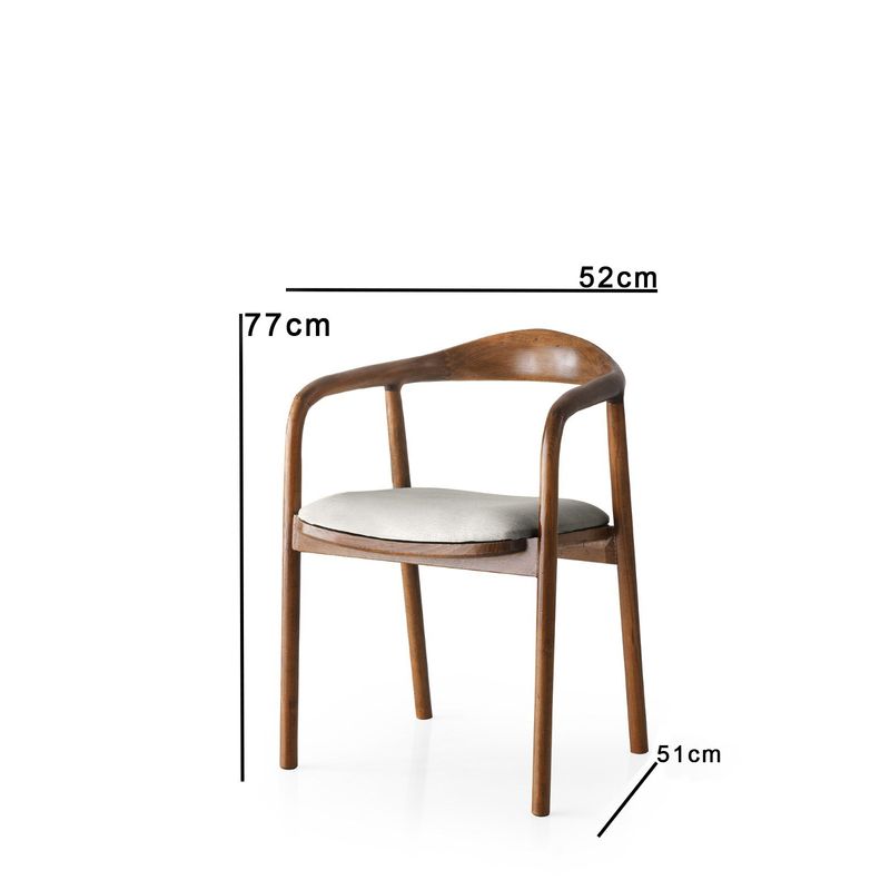 Casa si Gradina - Mobilier - Scaune si fotolii - Fotolii - Fotoliu, Hanah Home, catifea, gri deschis, 52x51x77 cm - Infinity.ro