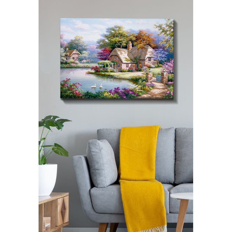 Casa si Gradina - Decoratiuni - Tablouri - Tablou canvas decorativ, Wallxpert, panza, multicolor, 70x100 cm, 529TCR1506 - Infinity.ro