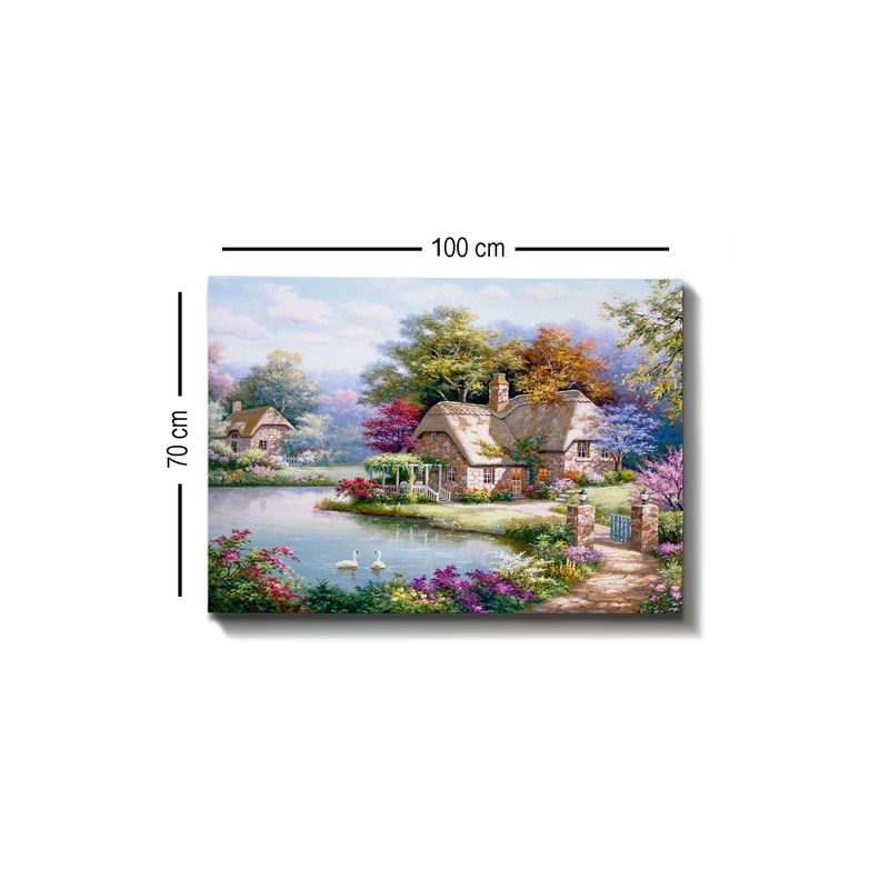 Casa si Gradina - Decoratiuni - Tablouri - Tablou canvas decorativ, Wallxpert, panza, multicolor, 70x100 cm, 529TCR1506 - Infinity.ro