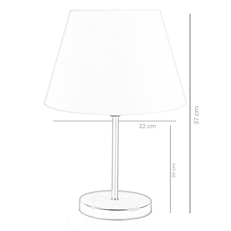 Casa si Gradina - Corpuri si surse de iluminat - Veioze si lampi - Veioze - Veioza, Opviq, pvc, gri, 22x12x37 cm, 780SGN1830 - Infinity.ro
