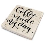 Casa si Gradina - Bucatarie si vesela - Accesorii bar - Suporturi bauturi - Suporturi de pahare, Hermia, piatra naturala, multicolor, 10x10x1 cm, set 4 bucati, 366TYR1160 - Infinity.ro