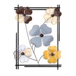Casa si Gradina - Decoratiuni - Decoratiuni perete - Accesoriu decorativ de perete, Wallxpert, metal, multicolor, 50x70x4 cm, 930DYU1257 - Infinity.ro