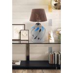 Casa si Gradina - Corpuri si surse de iluminat - Veioze si lampi - Veioze - Veioza, Opviq, poliester si iuta, multicolor, 60 cm - Infinity.ro