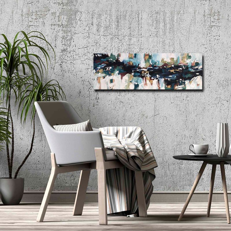 Casa si Gradina - Decoratiuni - Tablouri - Tablou decorativ, Wallxpert, panza, multicolor, 30x90 cm, 887GLR1016 - Infinity.ro