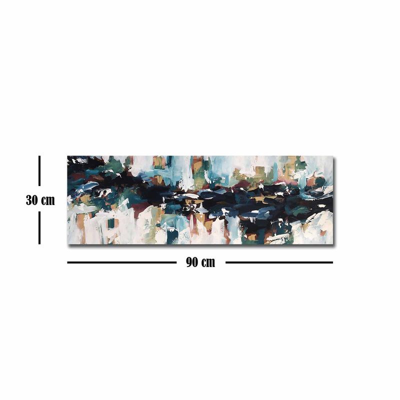 Casa si Gradina - Decoratiuni - Tablouri - Tablou decorativ, Wallxpert, panza, multicolor, 30x90 cm, 887GLR1016 - Infinity.ro