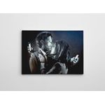 Casa si Gradina - Decoratiuni - Tablouri - Tablou canvas decorativ, Wallxpert, multicolor, 50x70 cm, 50% bumbac 50% poliester, artist Banksy, 966BRS1244 - Infinity.ro
