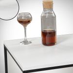 Casa si Gradina - Mobilier - Mese si birouri - Masute de cafea - Masuta de cafea, Hanah Home, pal melaminat, alb, 95x55x43 cm, 801CMY2857 - Infinity.ro