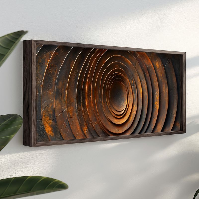 Casa si Gradina - Decoratiuni - Tablouri - Tablou decorativ inramat, Wallxpert, mdf, multicolor, 120x40x3.5 cm, 856EVL1547 - Infinity.ro