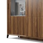 Casa si Gradina - Mobilier - Dulapuri si sifoniere - Dulapuri - Dulap, Hanah Home, pal melaminat, nuc, 170x60x216 cm - Infinity.ro