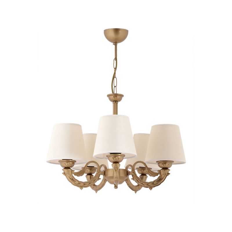 Casa si Gradina - Corpuri si surse de iluminat - Lustre si pendule - Candelabru, Opviq, metal, crem aur, 65x55 cm - Infinity.ro