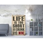 Casa si Gradina - Decoratiuni - Tablouri - Tablou decorativ pe panza, Wallxpert, multicolor, 50x70 cm, 50% poliester 50% bumbac, rama lemn, 762SYM1301 - Infinity.ro
