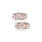 Casa si Gradina - Bucatarie si vesela - Vesela si tacamuri - Platouri de bucatarie - Set platouri, Hermia, ceramica, roz, 21x12x2 cm, 2 piese - Infinity.ro