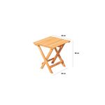 Casa si Gradina - Gradina si terasa - Mobilier exterior - Seturi mobila gradina - Set masa si scaune gradina, Hanah Home, lemn de fag, maro natural, 3 piese, 644MYD1137 - Infinity.ro