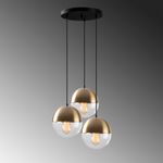 Casa si Gradina - Corpuri si surse de iluminat - Lustre si pendule - Lustra, Opviq, metal, vintage, 44x44x111 cm - Infinity.ro