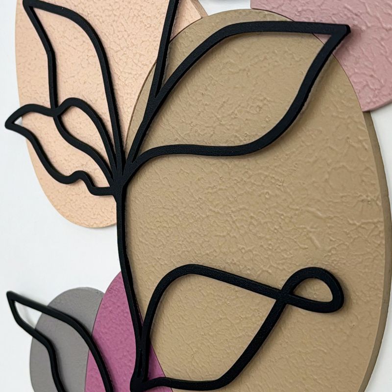 Casa si Gradina - Decoratiuni - Tablouri - Tablou decorativ, Wallxpert, mdf, multicolor, 50x35 cm, set 3 piese - Infinity.ro