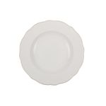 Casa si Gradina - Bucatarie si vesela - Vesela si tacamuri - Servicii de masa - Serviciu de masa 24 piese, Hermia, portelan, alb auriu - Infinity.ro