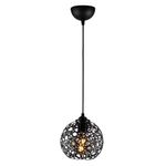 Casa si Gradina - Corpuri si surse de iluminat - Lustre si pendule - Lustra, Opviq, metal, negru, diametru 17 cm, inaltime reglabila, 527ABY1780 - Infinity.ro