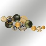Casa si Gradina - Decoratiuni - Decoratiuni perete - Accesoriu decorativ de perete, Wallxpert, metal, multicolor, 90x8x42 cm, 279ENZ1836 - Infinity.ro