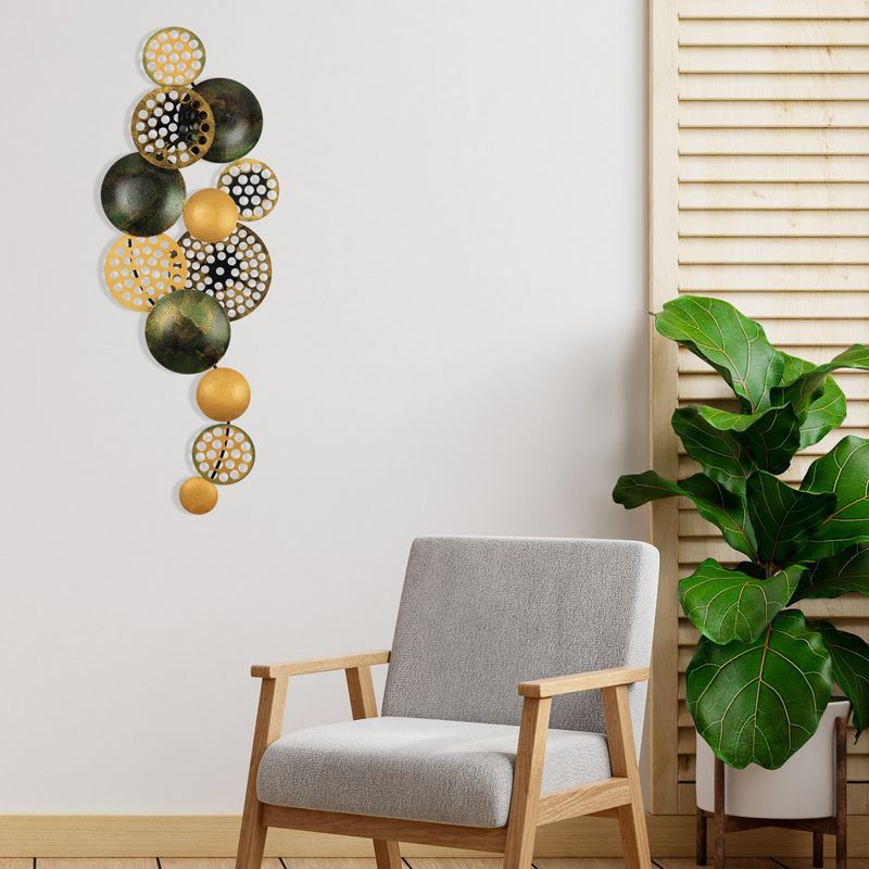 Casa si Gradina - Decoratiuni - Decoratiuni perete - Accesoriu decorativ de perete, Wallxpert, metal, multicolor, 90x8x42 cm, 279ENZ1836 - Infinity.ro