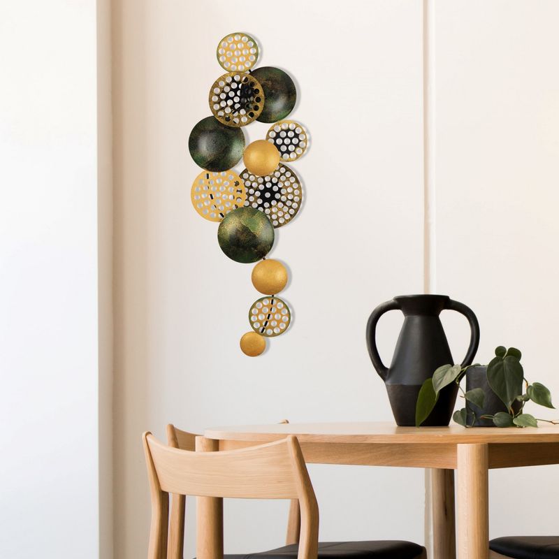 Casa si Gradina - Decoratiuni - Decoratiuni perete - Accesoriu decorativ de perete, Wallxpert, metal, multicolor, 90x8x42 cm, 279ENZ1836 - Infinity.ro