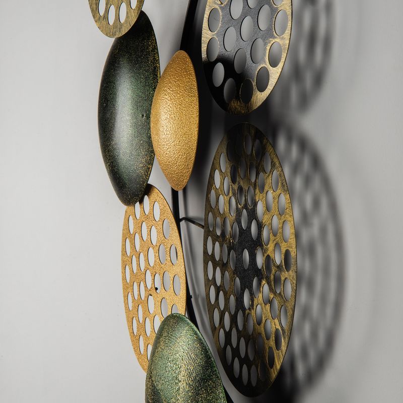 Casa si Gradina - Decoratiuni - Decoratiuni perete - Accesoriu decorativ de perete, Wallxpert, metal, multicolor, 90x8x42 cm, 279ENZ1836 - Infinity.ro