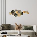 Casa si Gradina - Decoratiuni - Decoratiuni perete - Accesoriu decorativ de perete, Wallxpert, metal, multicolor, 90x8x42 cm, 279ENZ1836 - Infinity.ro