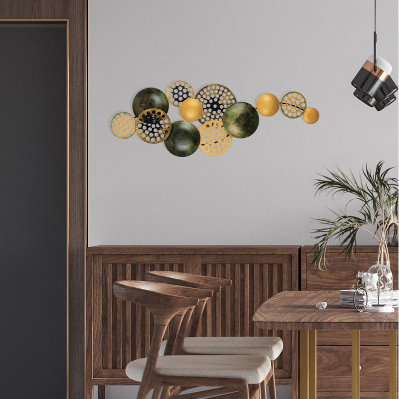 Casa si Gradina - Decoratiuni - Decoratiuni perete - Accesoriu decorativ de perete, Wallxpert, metal, multicolor, 90x8x42 cm, 279ENZ1836 - Infinity.ro