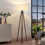 Casa si Gradina - Corpuri si surse de iluminat - Veioze si lampi - Lampadare - Lampadar, Opviq, lemn, bej, 140 cm, 780SGN2603 - Infinity.ro
